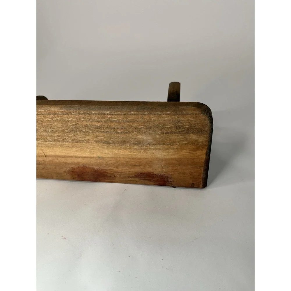 Vintage Wooden Wall Shelf Primitive Cottagecore Grandmacore